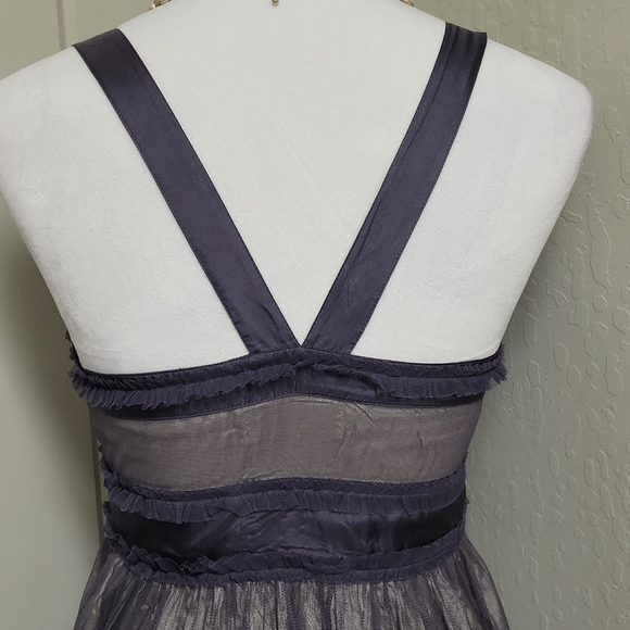 Anthropologie Moulinette Soeurs Rosette Tulle Dress Size 4 - Picture 8 of 16